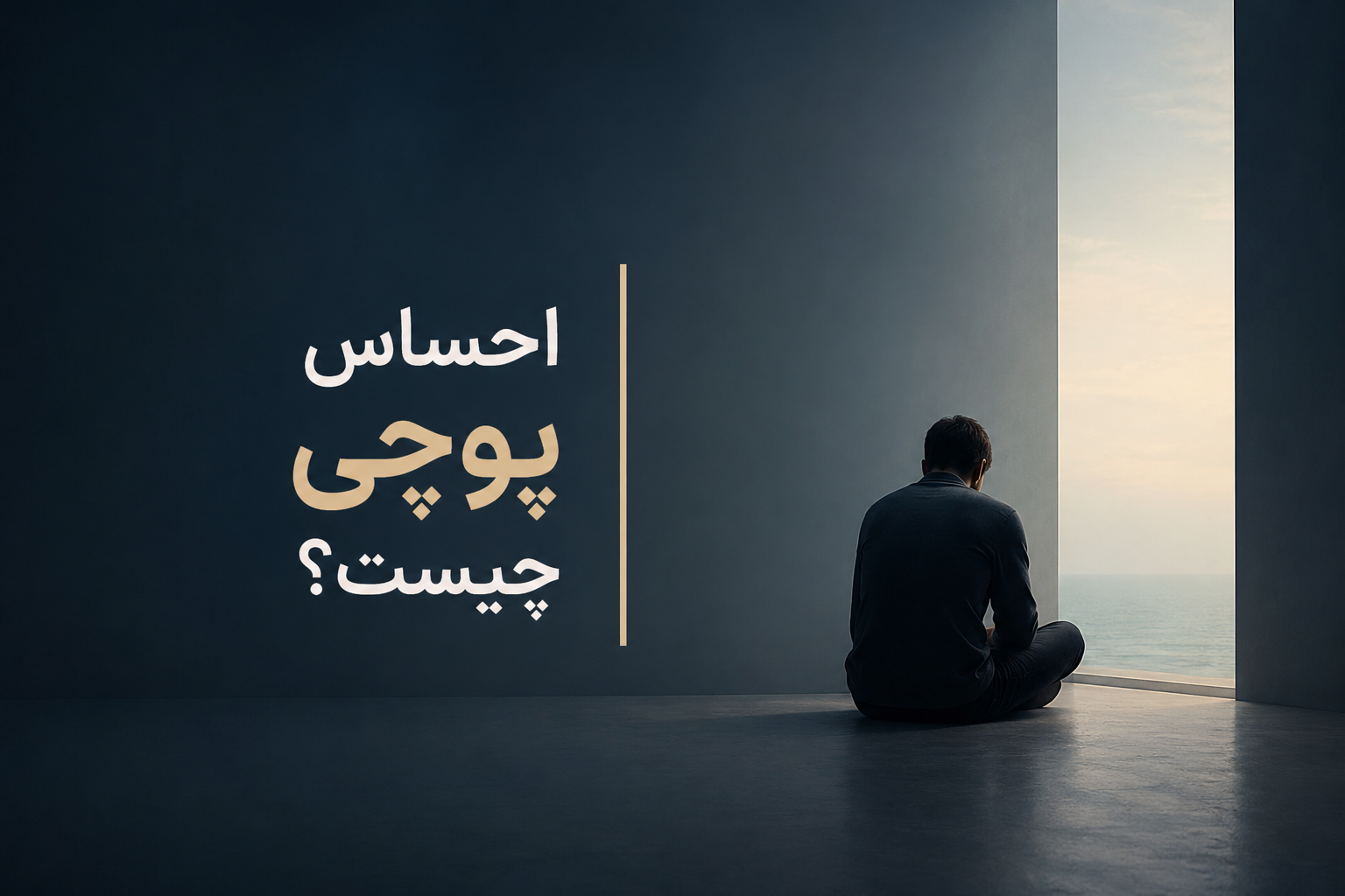 احساس پوچی چیست؟ نشانه‌ها، علت‌ها و راه‌های عبور از بی‌معنایی زندگی